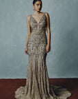 Gilded Stellar Embellished Gown