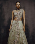 Verde Bloom Lehenga