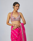 Aradhana Saree Set Pink - Ready to Ship