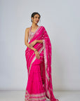 Aradhana Saree Set Pink - Ready to Ship