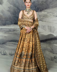 Golden Yellow Skirt Set | Baroda
