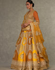 Ochre Neel-Kamal Lehenga