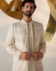 Dreamy Ivory Bandhgala Set