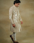 Butter Cream Sherwani