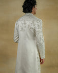 Gardenia White Sherwani