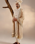 Ivory & Gold Sherwani set