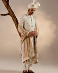 Ivory & Gold Sherwani set
