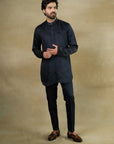 Midnight Rose Short Kurta Set