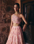 Pink Rose Lehenga