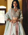 Pink & Mint Lehenga