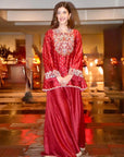Maroon Kurta Sharara Set
