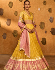 Spiced Ochre Lunar Lehenga Set