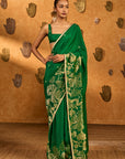 Green Zen Saree