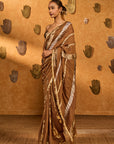 Mocha Lampi Saree