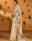 Rainbow Muse Gota Saree