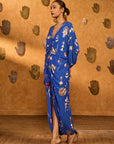 Blue Gilded Folkstone Kaftan