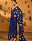 Saphire Folkstone Draped Saree