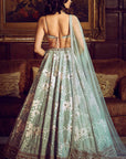 Matsya's Water Lillis Lehenga