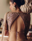 The Sona Kora Gulabi Lehenga