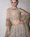 The Eden Pearl Limestone Lehenga