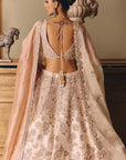The Royal Ekru Saga Lehenga