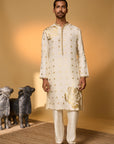 Ivory Rose Blush Kurta
