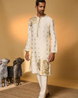 Ivory Rose Blush Kurta