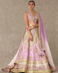 Lilac 'Anar-Phool' Lehenga Set