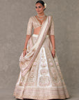Ivory Bagh-E-Bahar Lehenga
