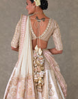 Ivory Bagh-E-Bahar Lehenga