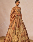 Zard Sitara Lehenga