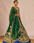 Mehendi Rachke Lehenga
