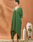 Green Tree Of Hearts Tunic Set