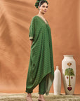 Green Tree Of Hearts Tunic Set