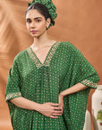 Green Tree Of Hearts Tunic Set