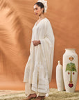 Ivory All Fours Kurta Set