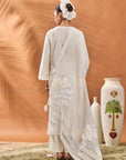 Ivory All Fours Kurta Set