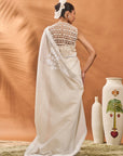 Ivory All Fours Saree