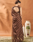 Mocha Mosaic Saree
