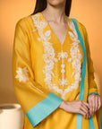Yellow Jungle Bakery Kurta Set