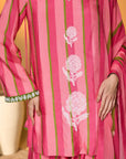 Sunset Sorbet Striped Kurta Set