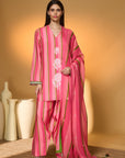 Sunset Sorbet Striped Kurta Set