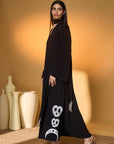 Black Midnight Snack Kaftan