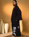Black Midnight Snack Kaftan