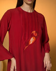 Scarletwing Flock Kaftan