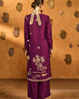 Berry Still Water Bloom Kurta Set