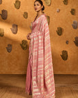 Champagne Midas Touch Saree