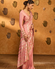 Champagne Midas Touch Saree