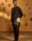 Black Crane Dawn Kurta Set