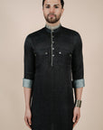 Midnight Blue Kurta